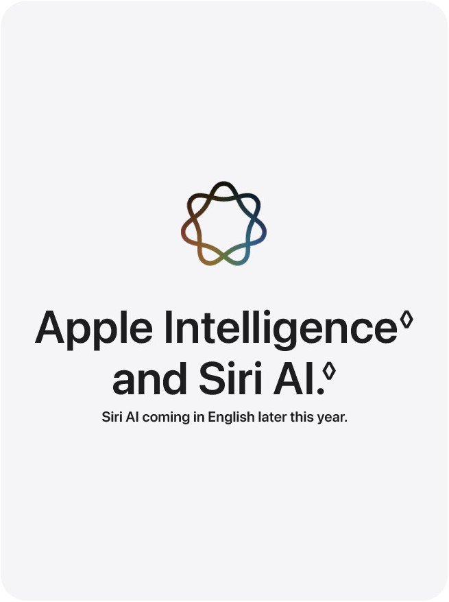Siri AI coming in English later this year