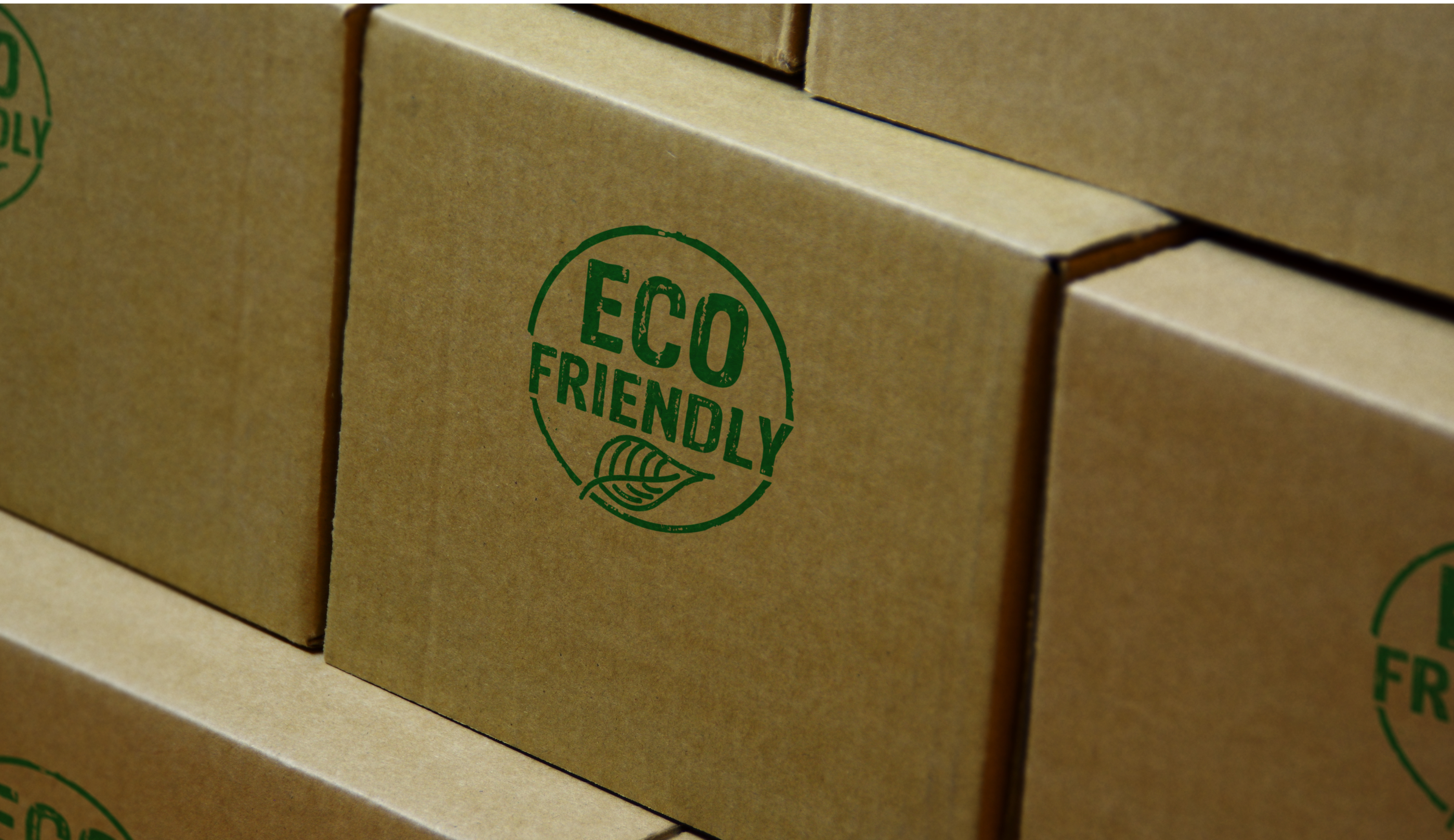 Eco-friendly cardboard boxes